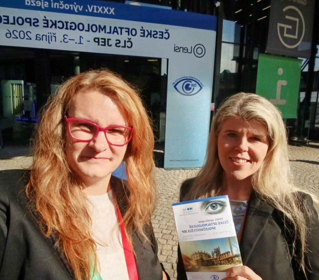 na sjezdu České oftalmologické společnosti